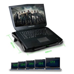 پایه خنک کننده لپ تاپ کول کولد مدل K25S